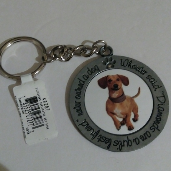 Dog Dachshund Keychain or Purse Accessory - Picture 2 of 4